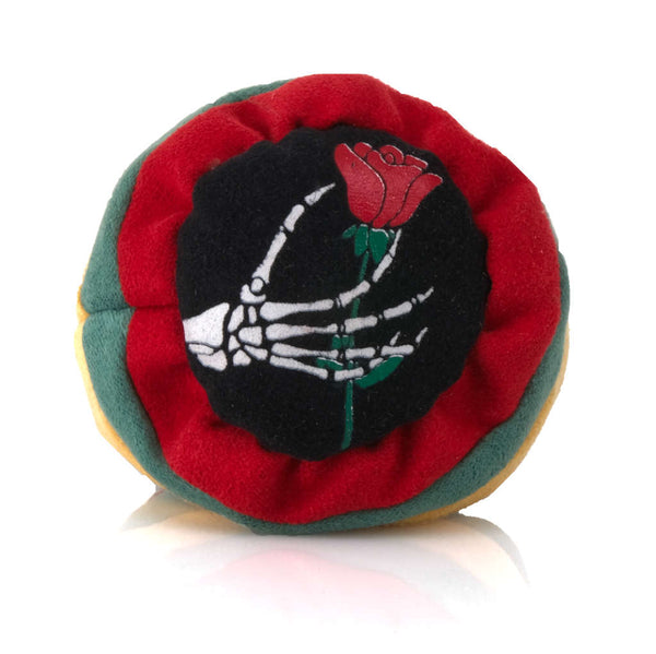 Grateful Skeleton / Rose Footbag