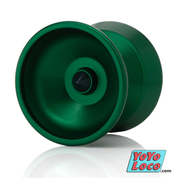 One Drop Terrarian YoYo, Green (In Game Green) with Gray Spikes
