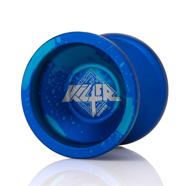 YoYofficer Kilter 4 YoYo, Blue / Light Blue Acid Wash