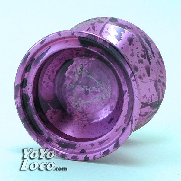 C3 Accelerator YoYo, Purple Pink with Black Splash