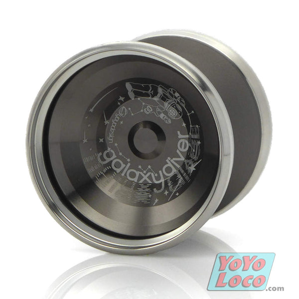 C3yoyodesign Galaxy Diver YoYo, Gunmetal