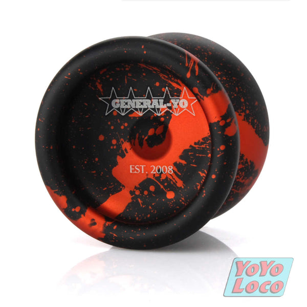 General-Yo Torrent 2 YoYo, Black / Orange Splash