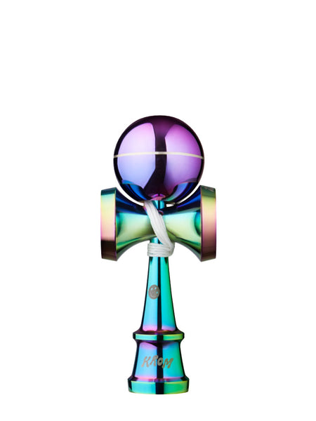 KROM 12Y BDAY iridescent Mini Metal Kendama