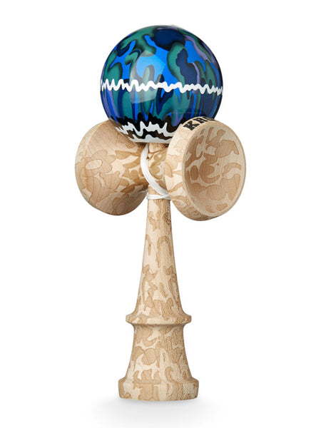 PLASTICITY Kendama, UMBRA (blue) by KROM - YoYoLoco