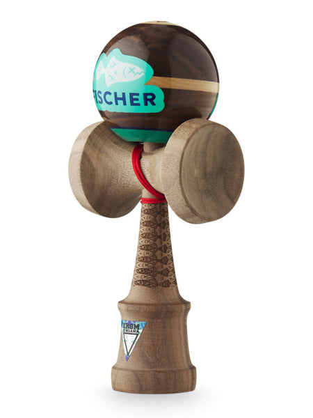 Fischer Headshot PRO MOD Walnut Kendama by KROM - YoYoLoco