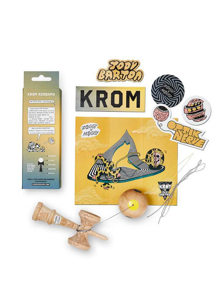 Jody Barton ZOGGY N' MOGGY Kendama, SANDPLANET by KROM - YoYoLoco