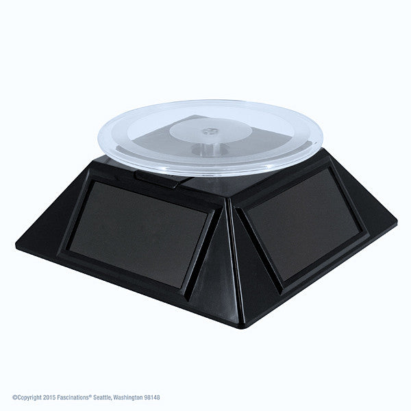 Low Light Solar Spinner Rotating Display Base