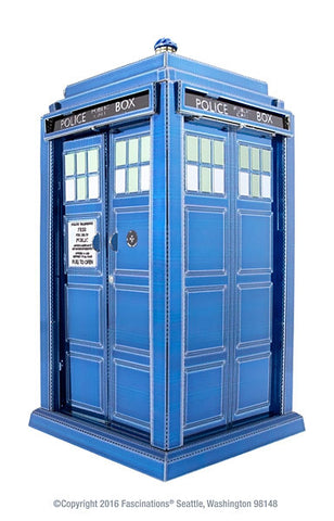 Dr. Who TARDIS 3-D Metal Earth Model