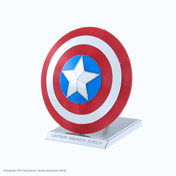 Captain America Shield 3-D Metal Earth Model