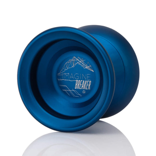 C3yoyodesign Imagine Breaker YoYo in deep blue matte finish