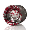 C3yoyodesign Imagine Breaker YoYo in red silver splash colorway