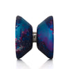 C3yoyodesign Mini Krown YoYo - Purple Blue Pink Splash Side Profile