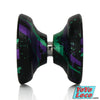 C3yoyodesign Scintillator YoYo, Black / Green / Purple Splash, profile