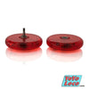 c3yoyodesign Seeker YoYo, Red Translucent, open view