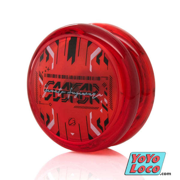 c3yoyodesign Seeker YoYo, Red Translucent