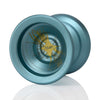 C3yoyodesign Zillion YoYo in light blue and yellow with logo detail