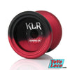 General Yo KLR YoYo, 7075 alloy edition, Black/Red Fade