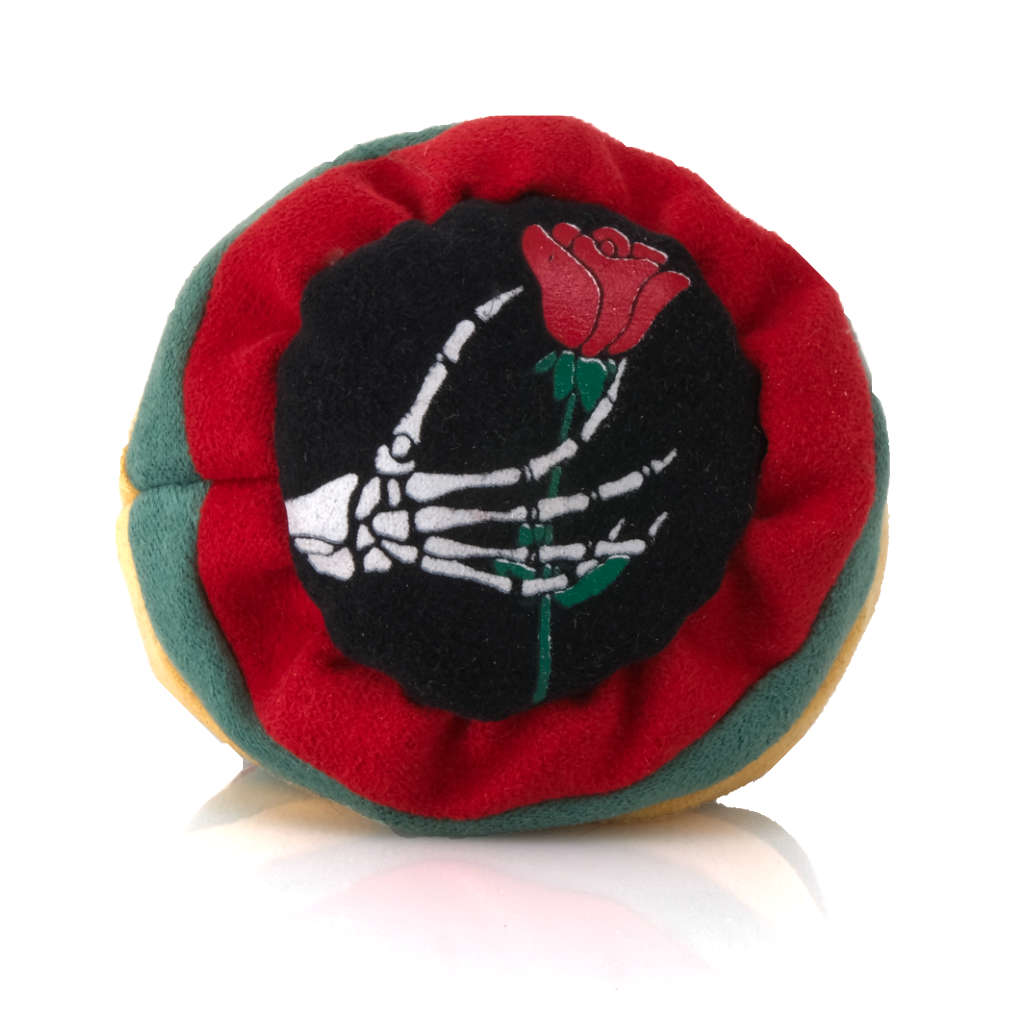 Grateful Skeleton / Rose Footbag