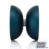 000 / Triple Zero 6061 Al YoYo by Luftverk, Deep Blue color, profile view