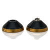 Mk1 Kyrios YoYo, Black with Gold rings, open view