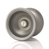 Mk1 Onda yoyo in clear silver finish