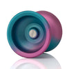 Mk1 Onda yoyo in Laserfade blue-to-pink finish