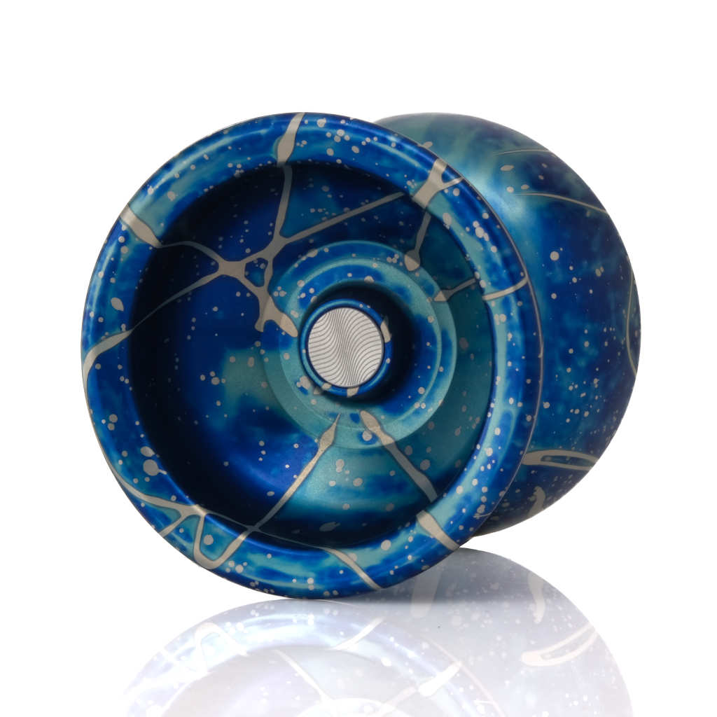 Mk1 Onda yoyo in Ocean Wave blue splash finish