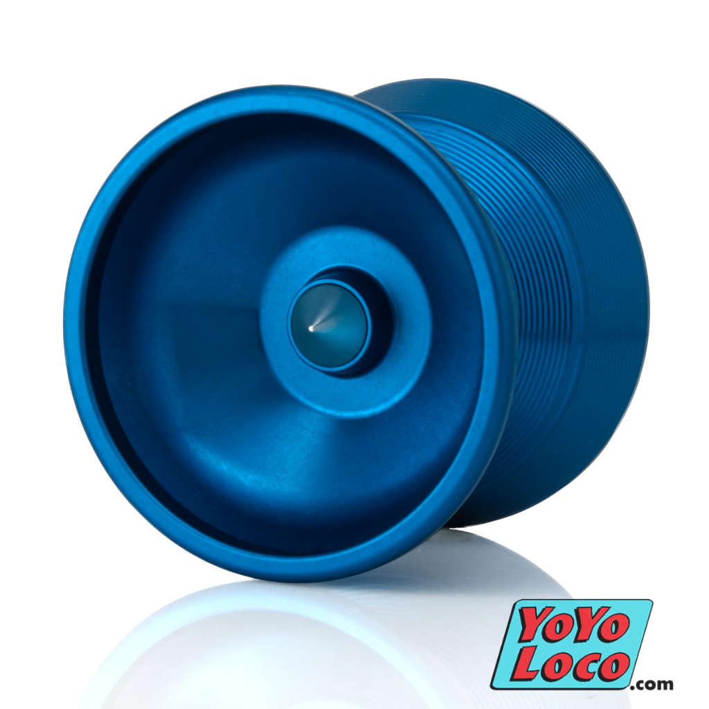 One Drop Terrarian YoYo, Blue with Clear (Silver) Spikes