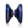 yoyofriends Helix YoYo, Blue / Purple / Silver acid wash, profile