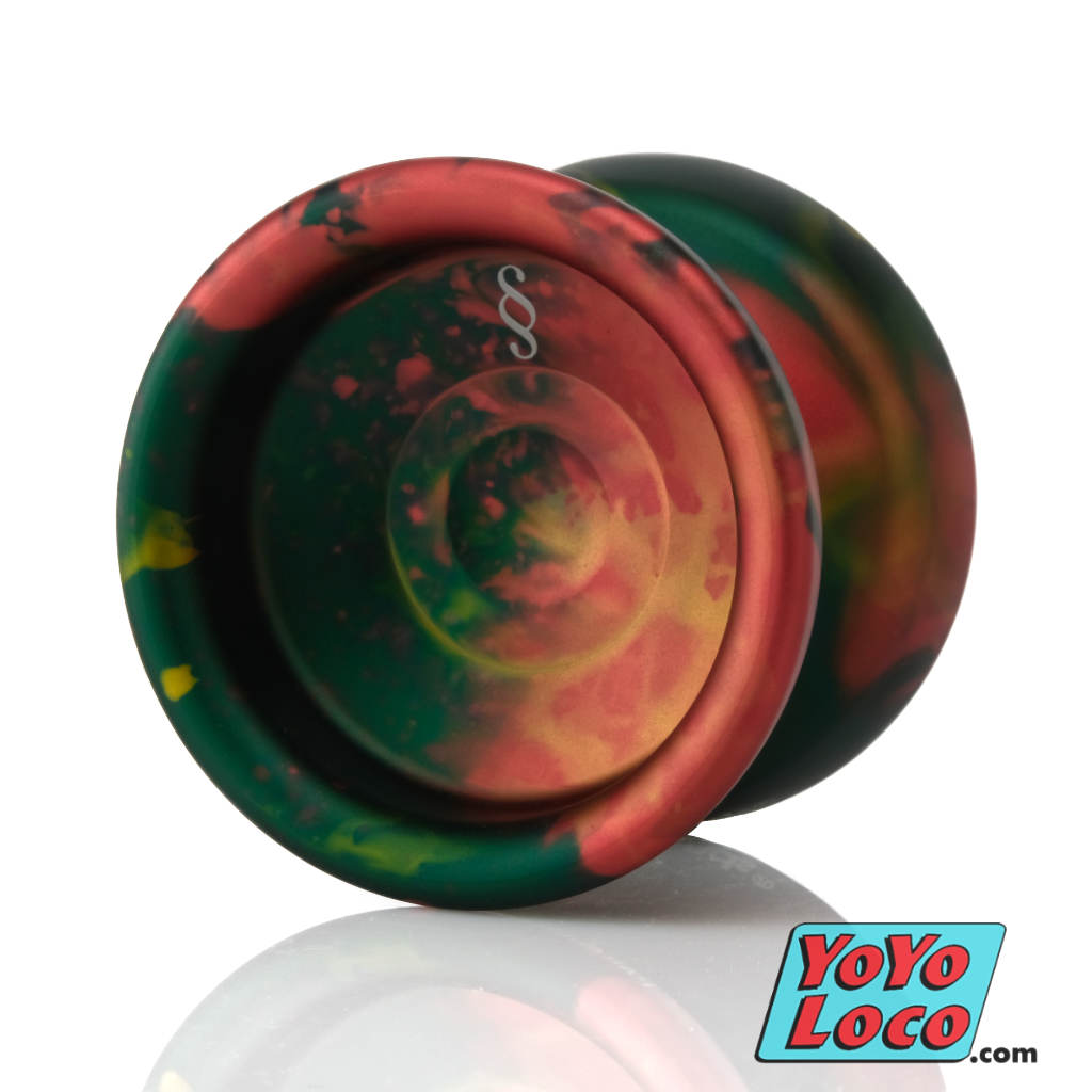 yoyofriends Paragraph YoYo, Red / Yellow / Green acid wash