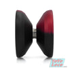 C3yoyodesign Radius Nexus YoYo, Red / Black fade, profile view