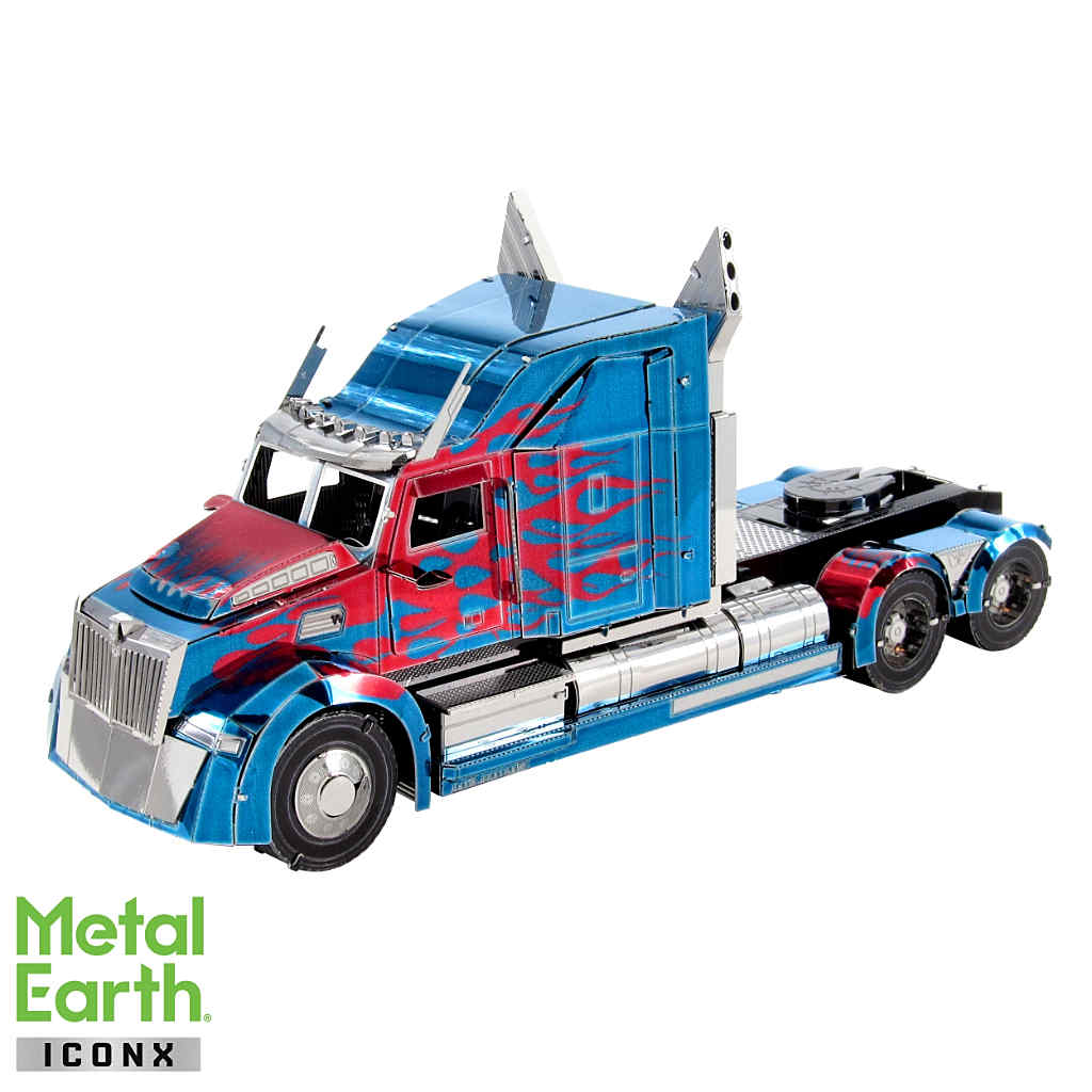 Optimus Prime Western Star 5700 Truck ICONX 3-D Metal Model