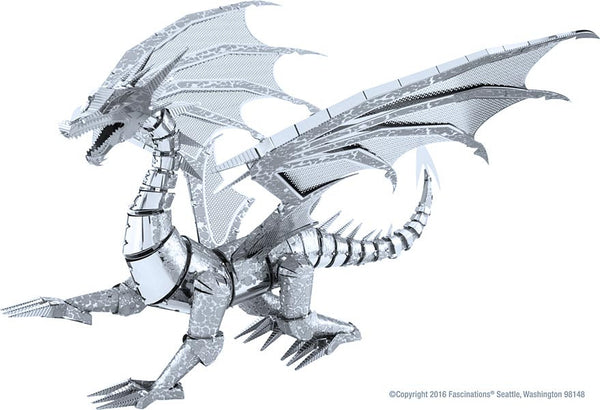 Silver Dragon ICONX 3-D Metal Model