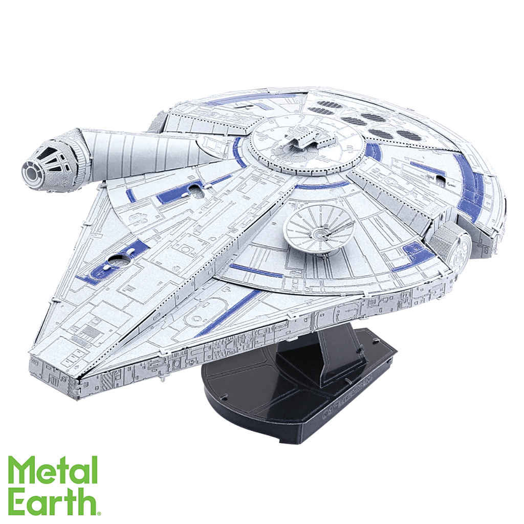 Star Wars Lando's Millennium Falcon ICONX 3-D Metal Model