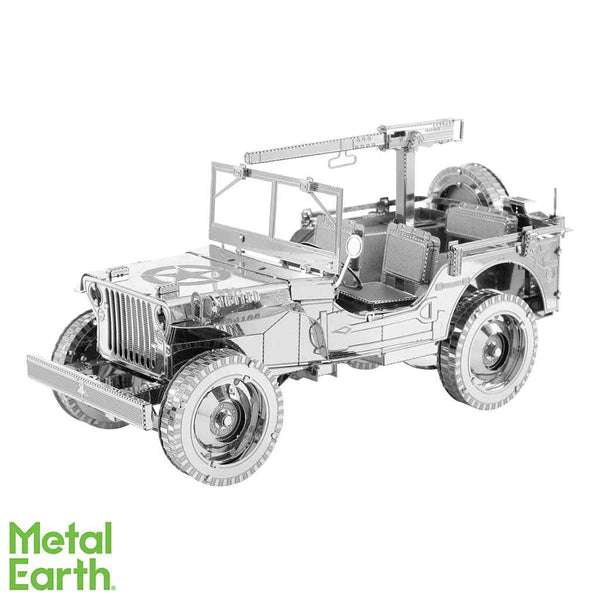 Willys Overland Jeep ICONX 3-D Metal Model