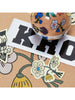 KROM JODY BARTON Kendama, Flowers, tama with sticker art graphics