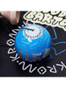 KROM JODY BARTON Kendama, UFO, tama and artwork close-up