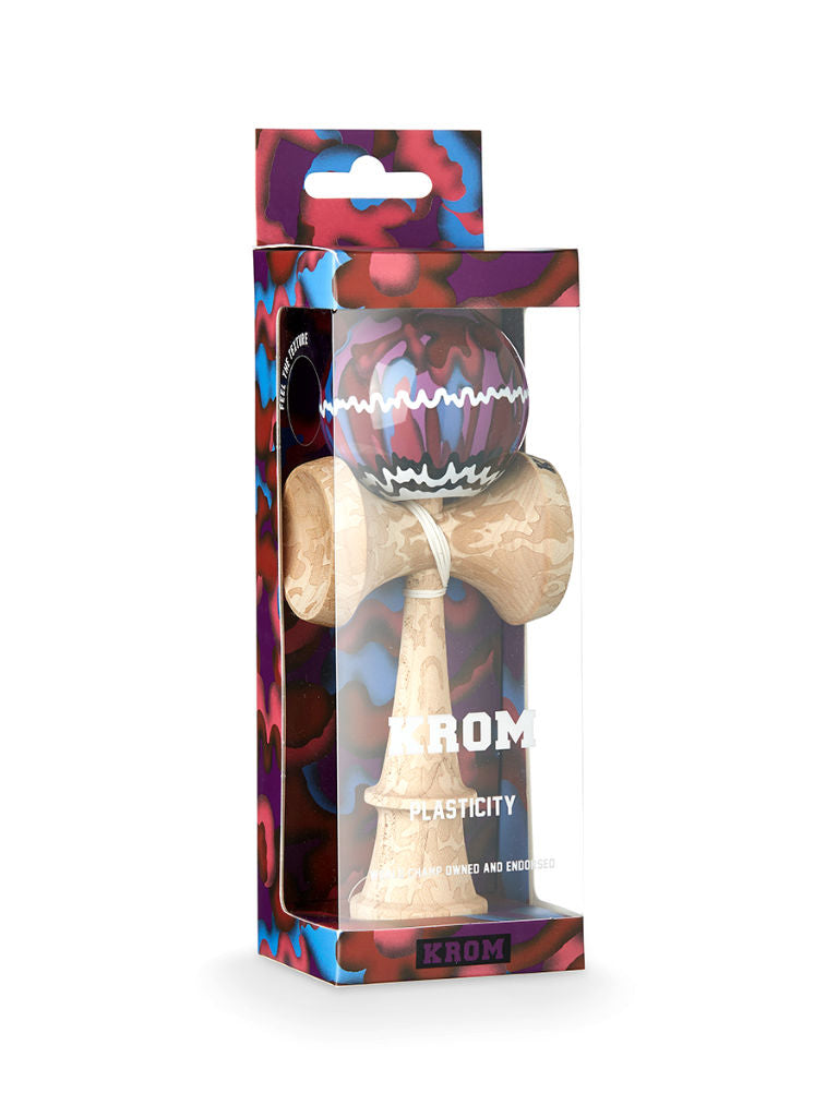 PLASTICITY Kendama, HALO (purple) by KROM - YoYoLoco