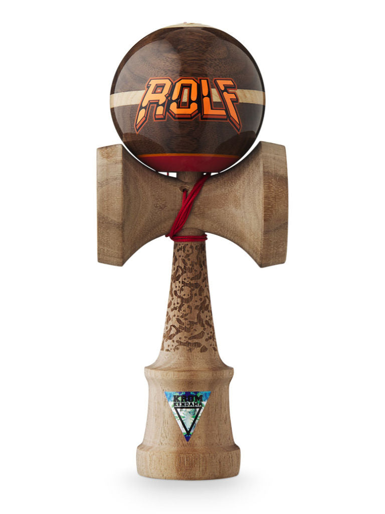 Krom Pro Model Rolf Headshot PRO MOD Walnut Kendama by KROM - YoYoLoco