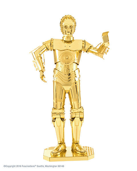 Star Wars C-3PO 3-D Metal Earth Model