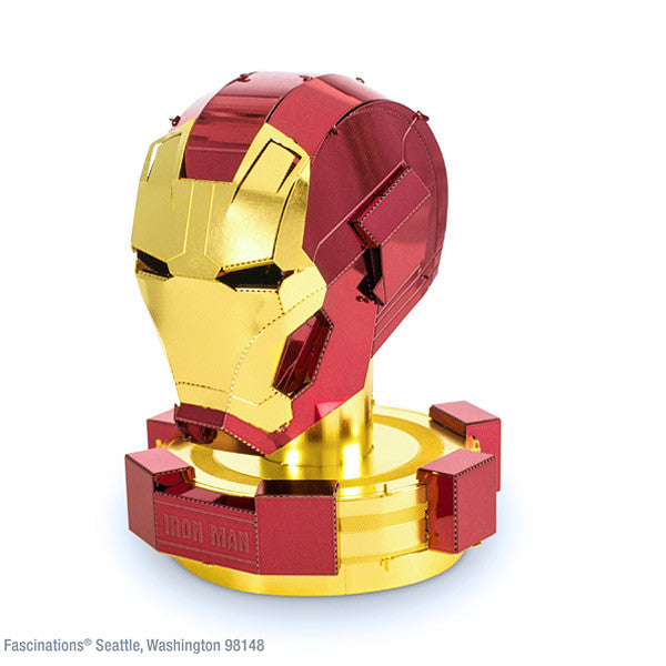 iron man 3 helmet Iron Man Helmet 3-D Metal Earth Model