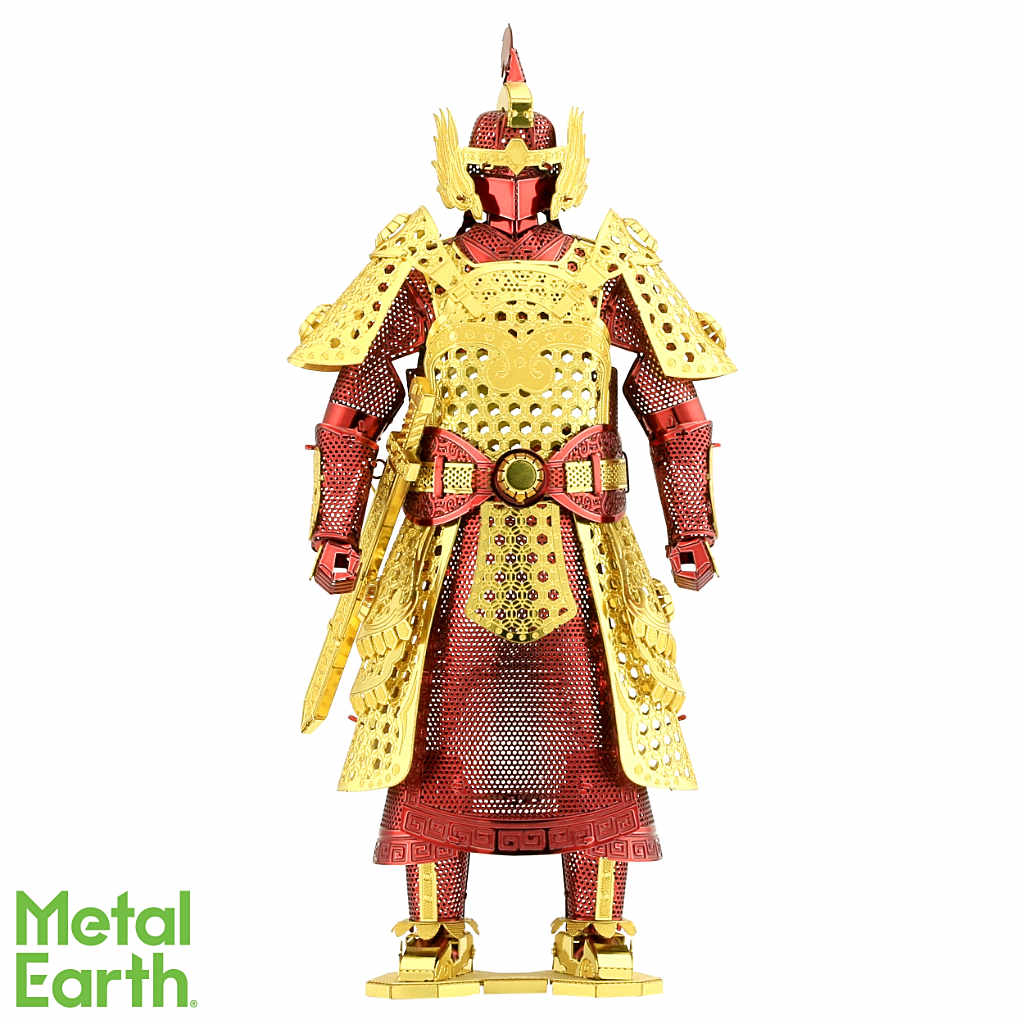 Chinese (Ming) Armor 3-D Metal Earth Model