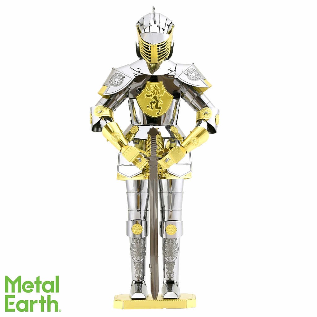 European (Knight) Armor 3-D Metal Earth Model