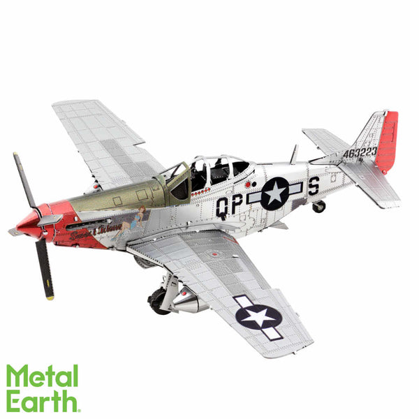 P-51D Mustang Airplane "Sweet Arlene" 3-D Metal Earth Model