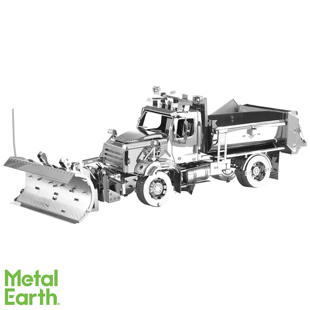 Snow Plow 114SD 3-D Metal Earth Model