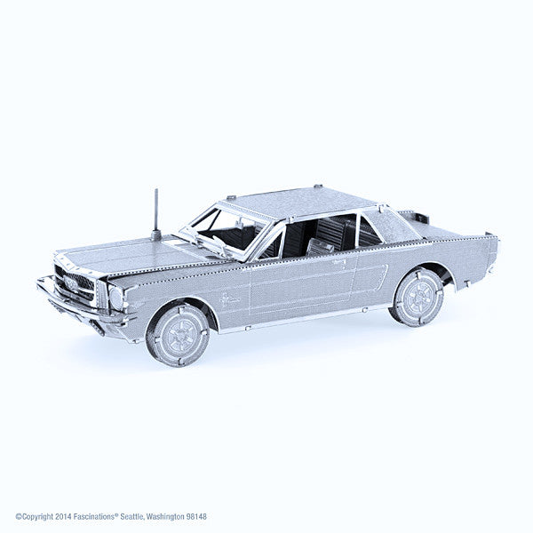 1965 Ford Mustang 3-D Metal Earth Model