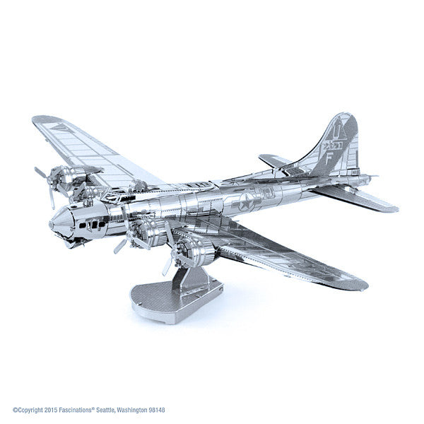 B-17 Flying Fortress Airplane 3-D Metal Earth Model