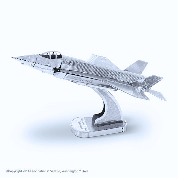 F-35A Lightning II Airplane 3-D Metal Earth Model
