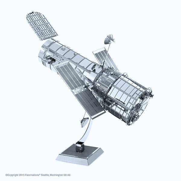Hubble Telescope 3-D Metal Earth Model