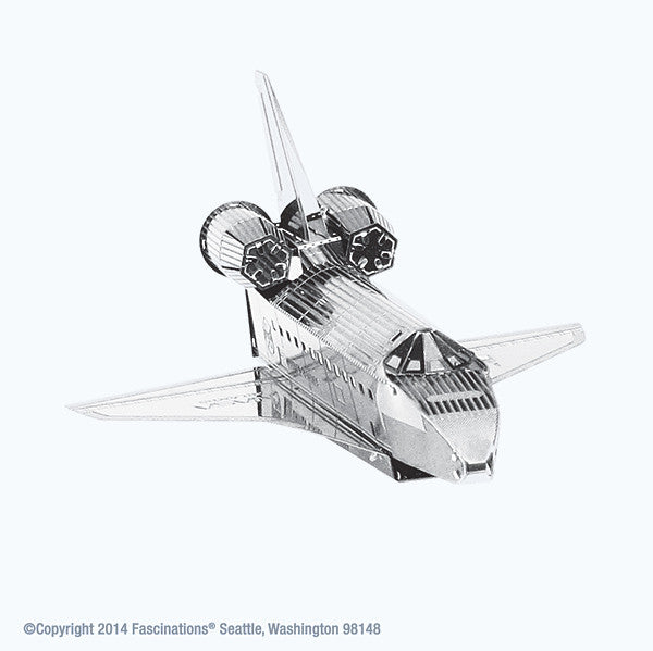 NASA Space Shuttle 3-D Metal Earth Model
